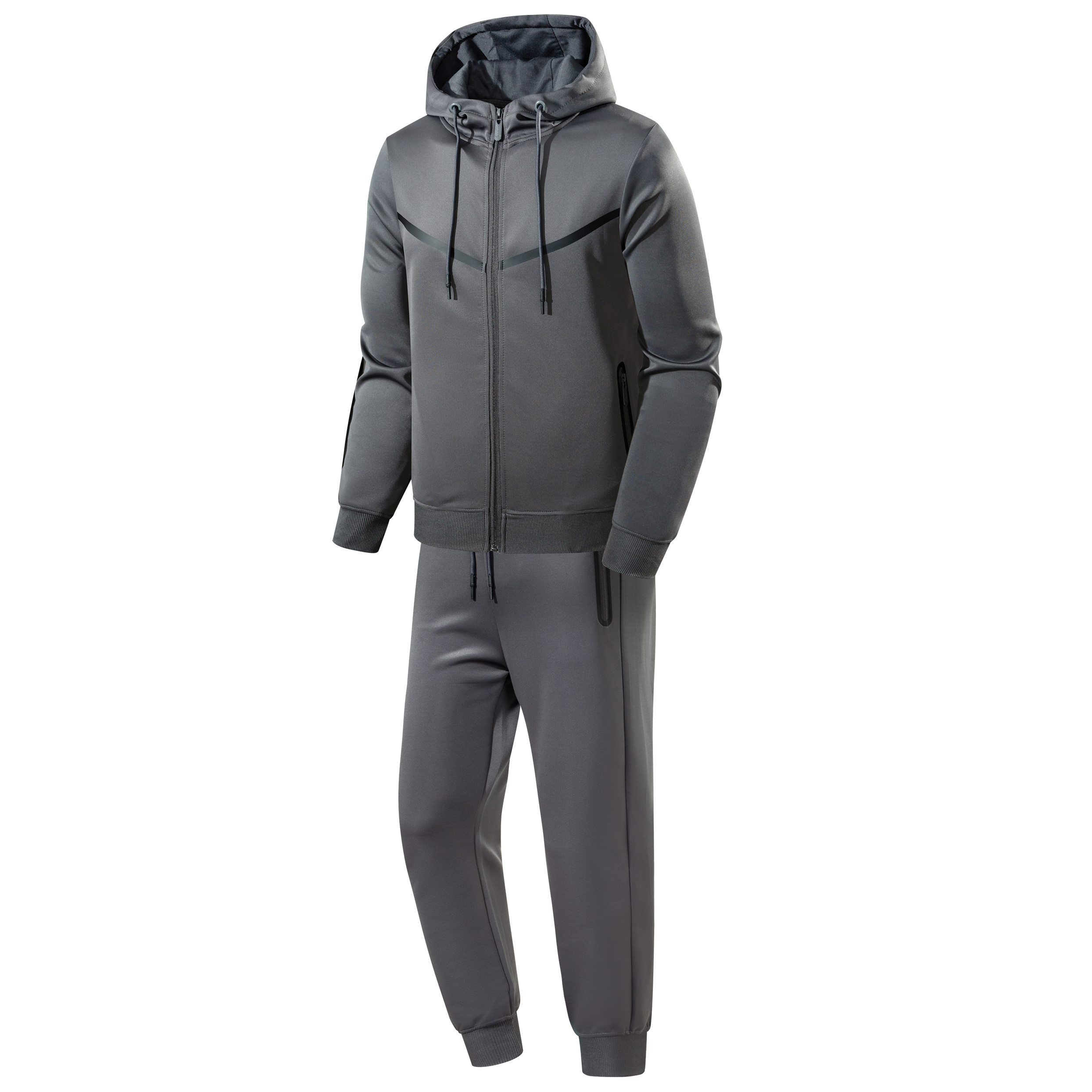 Men's hooded sweatshirt set-YM4TZA293