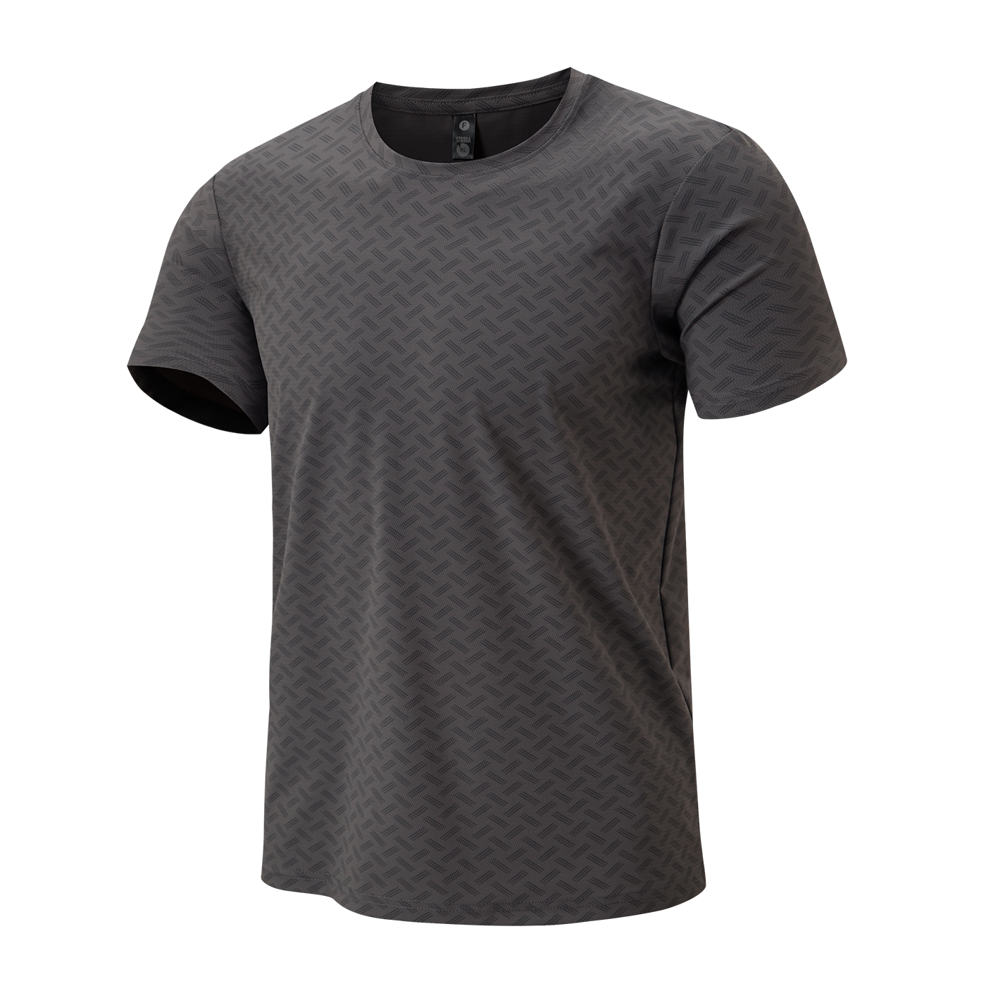 Round-neck short-sleeved sports quick-drying ice silk printed T-shirt - YM5TXA663