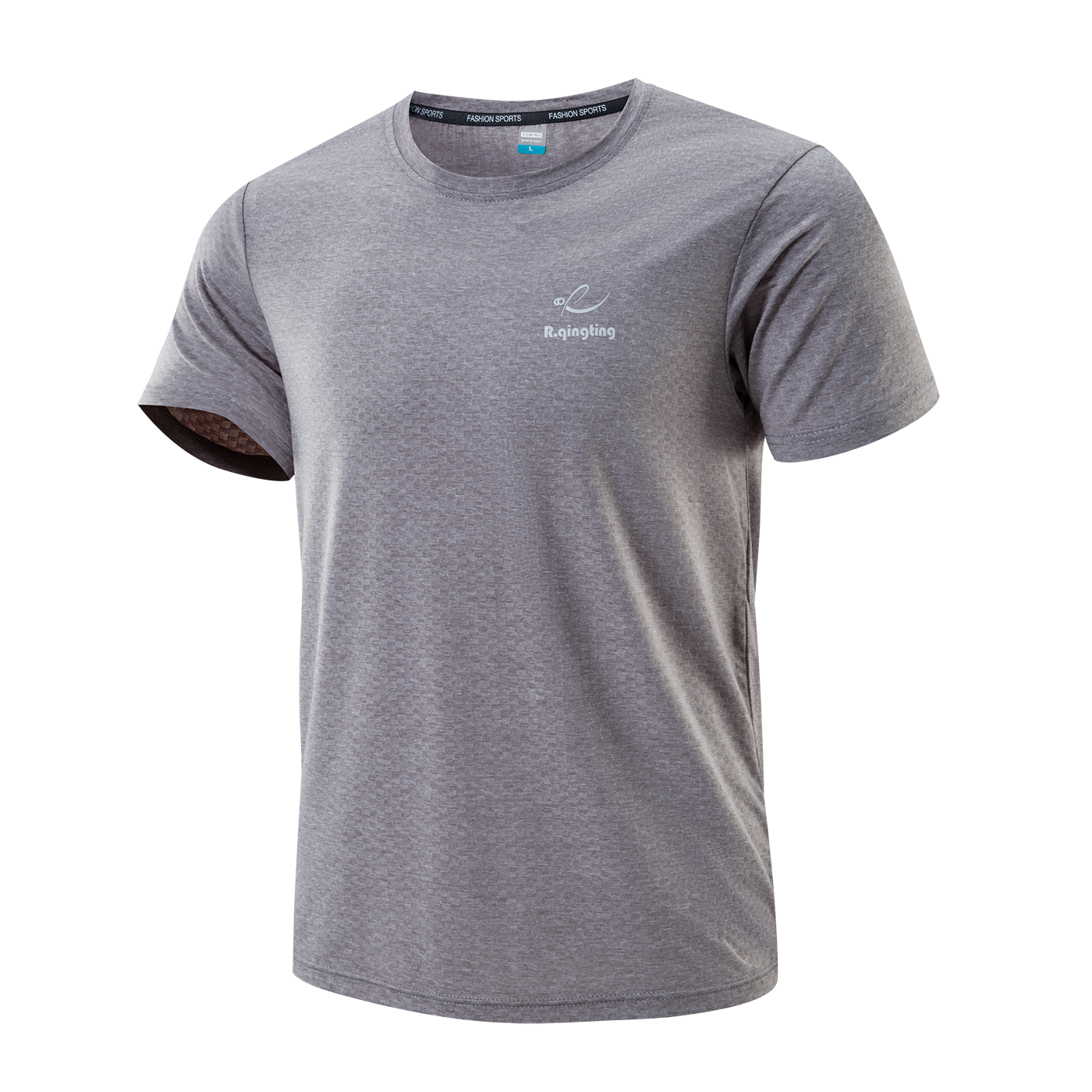 Camiseta de manga corta de seda heladaYM4TXA203
