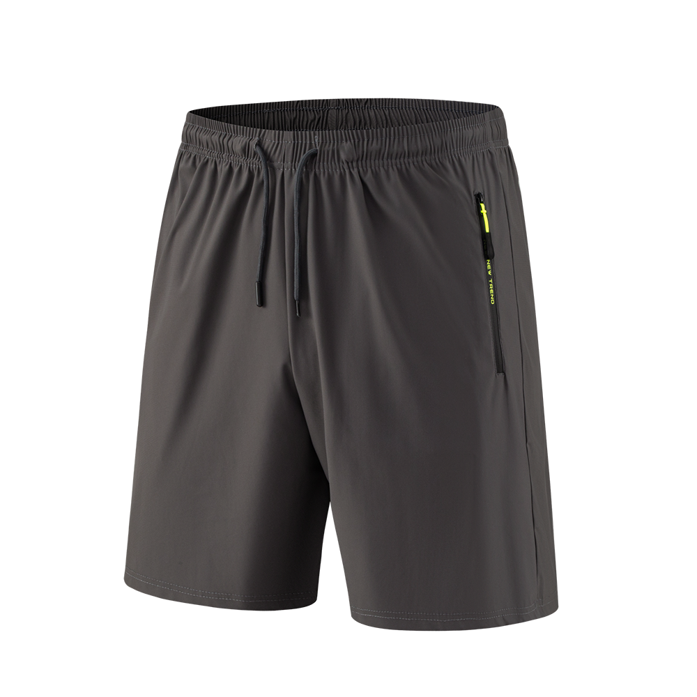 Men's Ice Silk Shorts Waterproof Elastic Five-Part Pants YM5DKA673