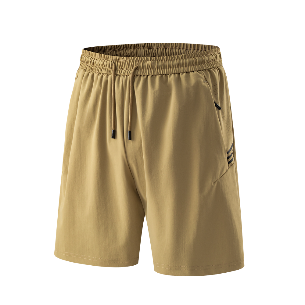 Men's mountaineering waterproof and elastic shorts YM5DKA671