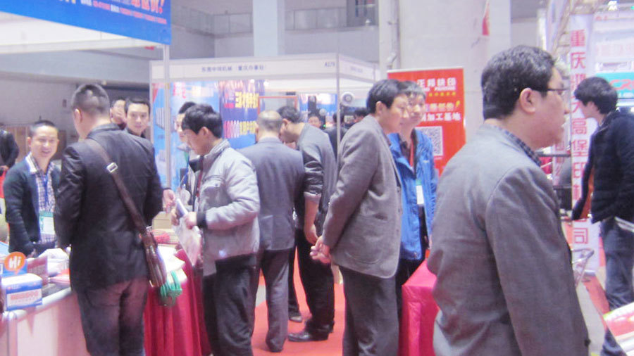 印刷包装展会现场