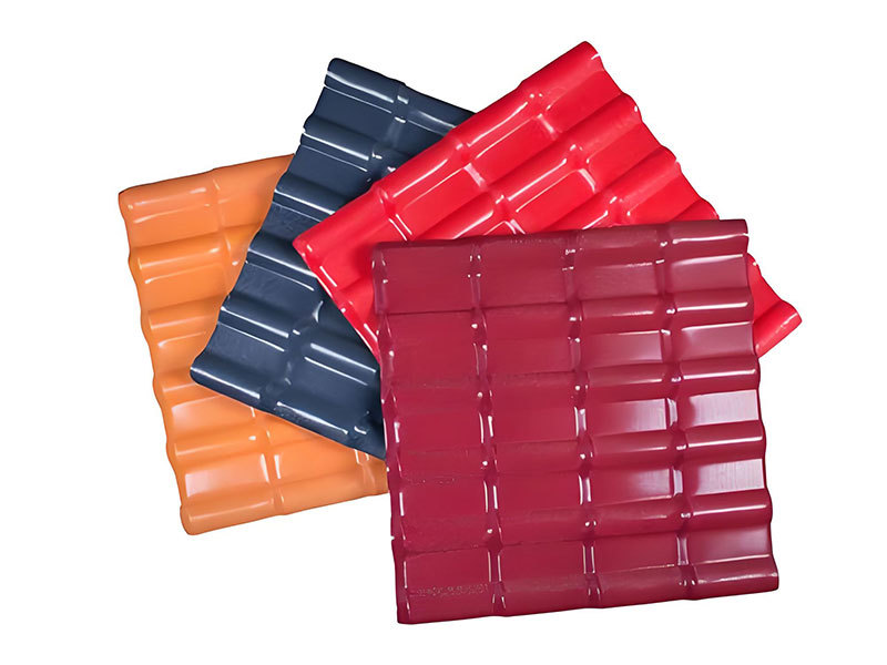 Resin tile