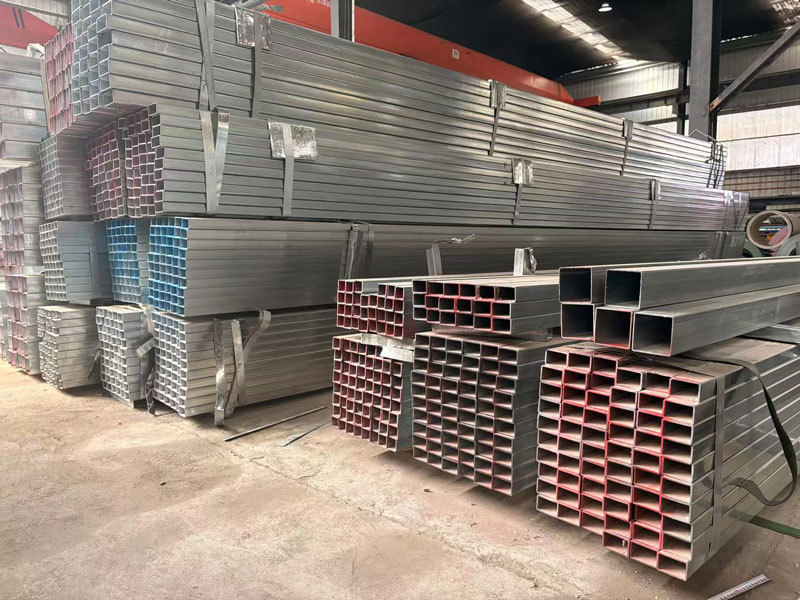 Galvanized square tube