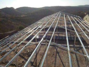 Установка квадратной трубы