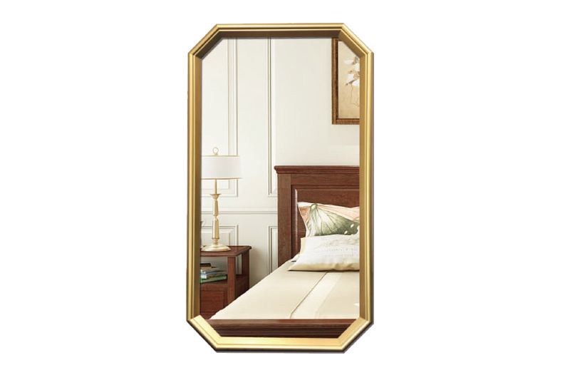 Chamveled mirror