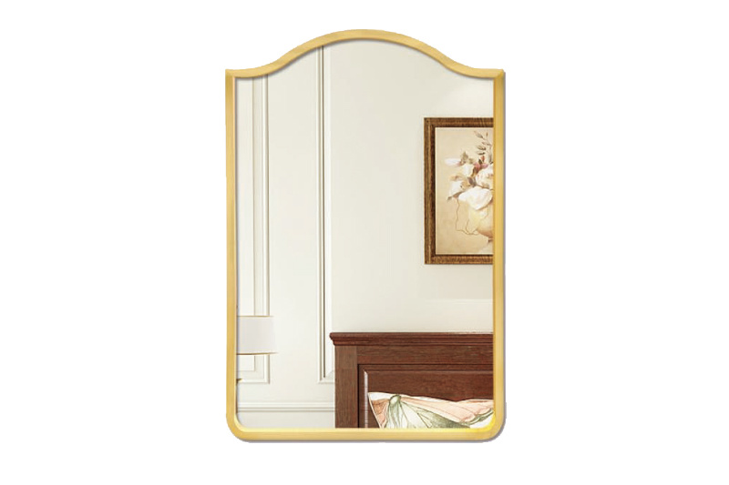Chamveled mirror