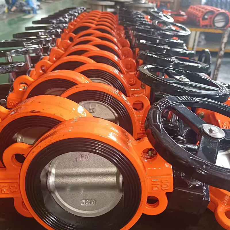 Wafer throttle valve