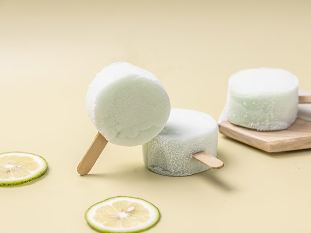 Stabilizer for Extruded Watery Popsicle with Ice Crystals