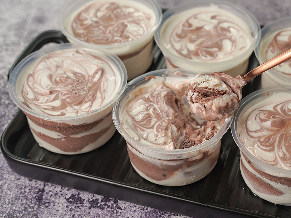 Stabilizer for Ice Cream with Overrun, Filling and Coating