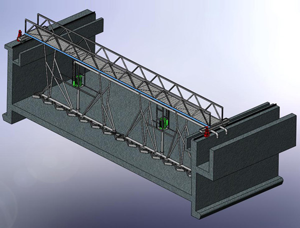XHJX type gantry crane sludge suction machine
