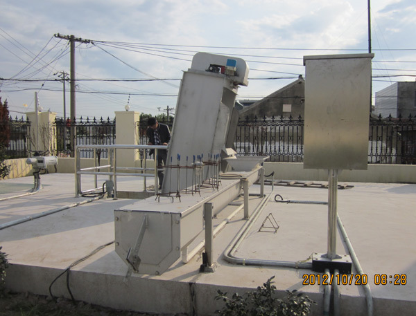 XDSG type moving track bar screen cleaner