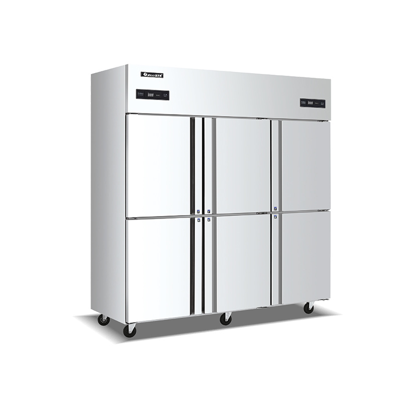 Engineering six-door refrigerator