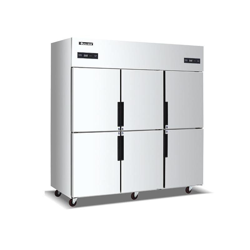 Deluxe six-door refrigerator
