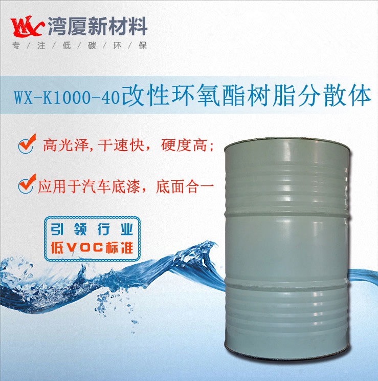 Water-based self-drying paint resin