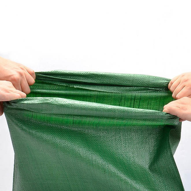 Green woven bag Green woven bag