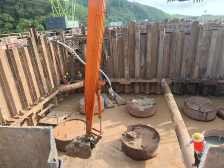 沙坪河特大橋現(xiàn)場施工