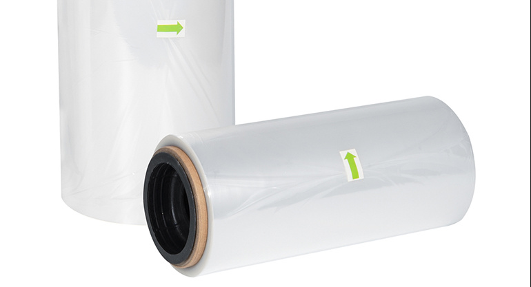 Center folded POF shrink film