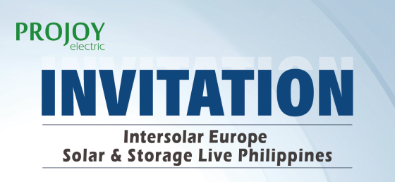 Meet PROJOY at Global Solar Exhibitions In May