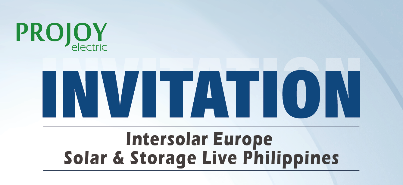 Meet PROJOY at Global Solar Exhibitions In May
