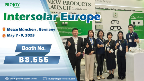 PROJOY Shines at Intersolar Europe 2025 with Innovative Solar and Energy Storage Safety Solutions