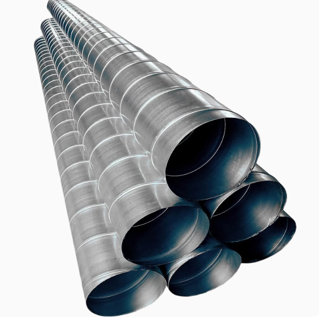 Galvanized spiral duct stainless steel