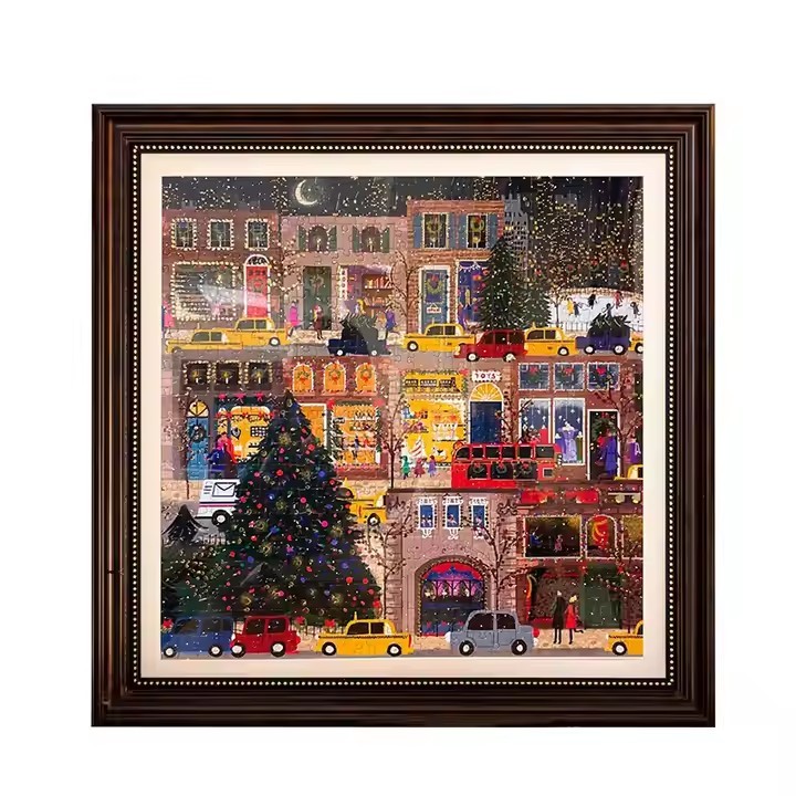 Spirit Beastas Decoration Picture Frame Photo Frame Designs, Clear Wall Art Alloy Wood Logo Simple Guangdong 10 Days Customized