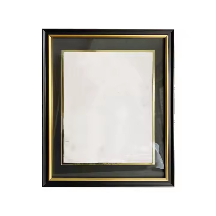 Frame Decorative Wall Picture Frames Cardboard Photo Frame Factory Factory Wholesale Wood Alloy 100 Logo Simple China Customized