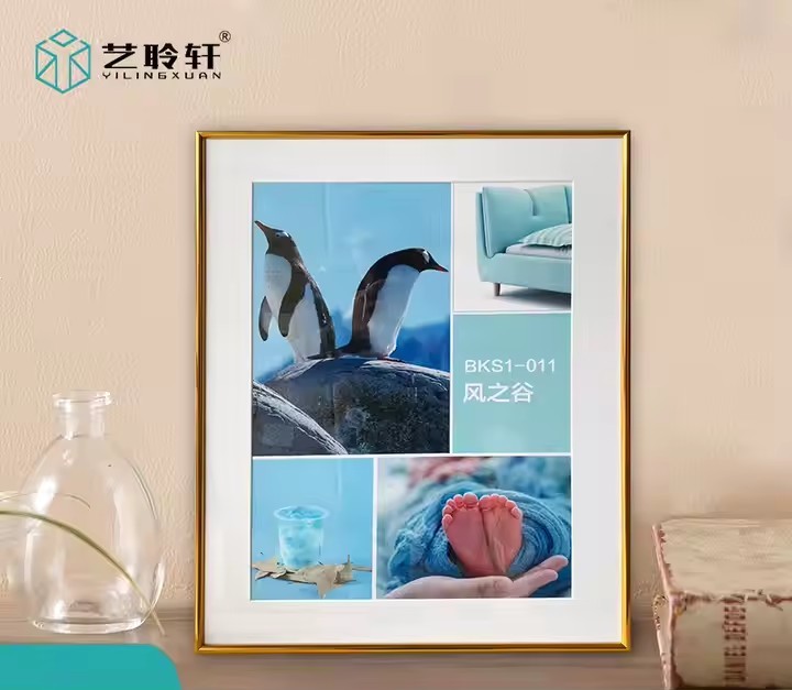 Manufstarnrhinestonezed Rectangular Simflowery Decorative Decor Collage Photo Frame Wood China Womenmized Color Black OEM 5mm