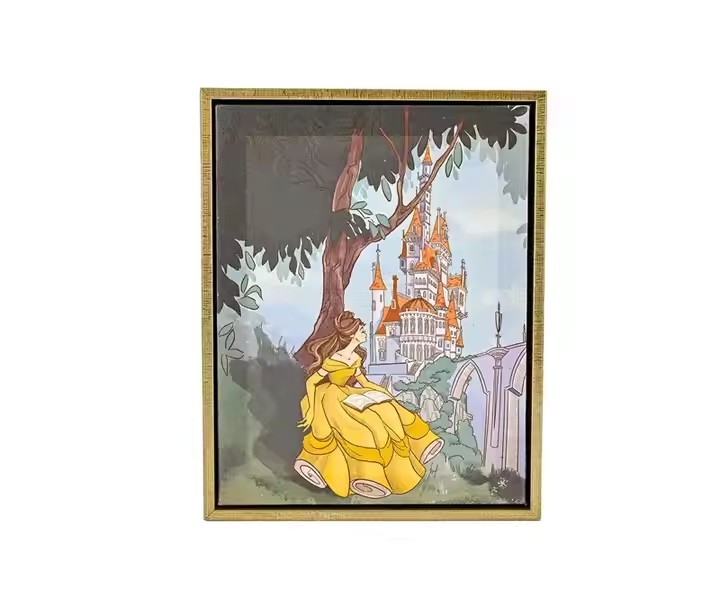 PS floating Canvas Frame Plastic L shape Picture photo frame moulding profile for painting canvas