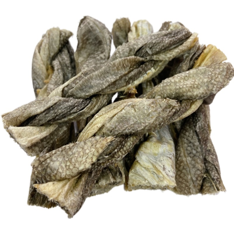 鳕鱼皮拧条