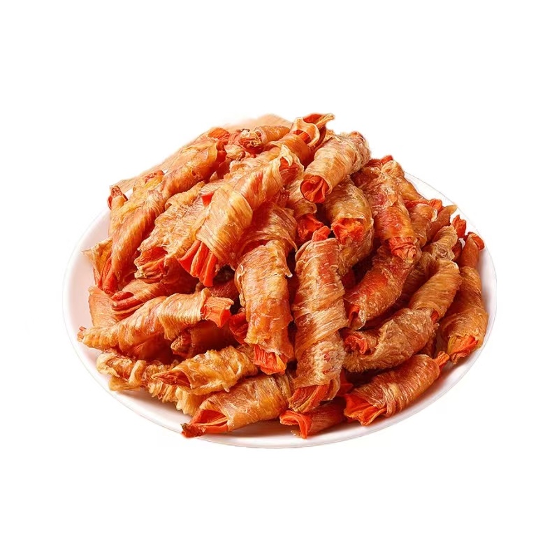 鸡肉绕胡萝卜