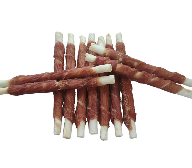鸭肉绕皮卷