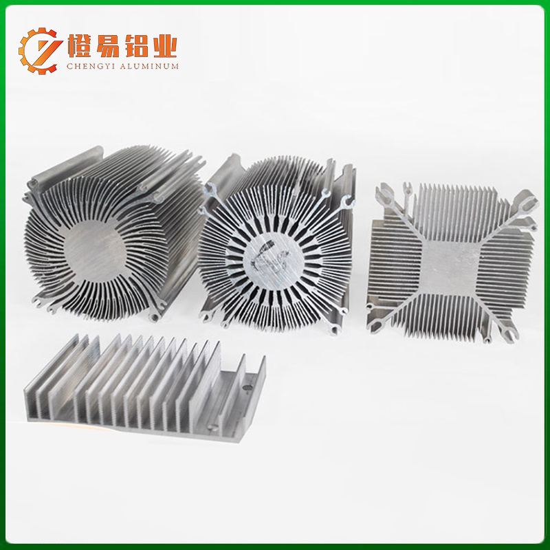 Custom-made heat sink aluminum profiles