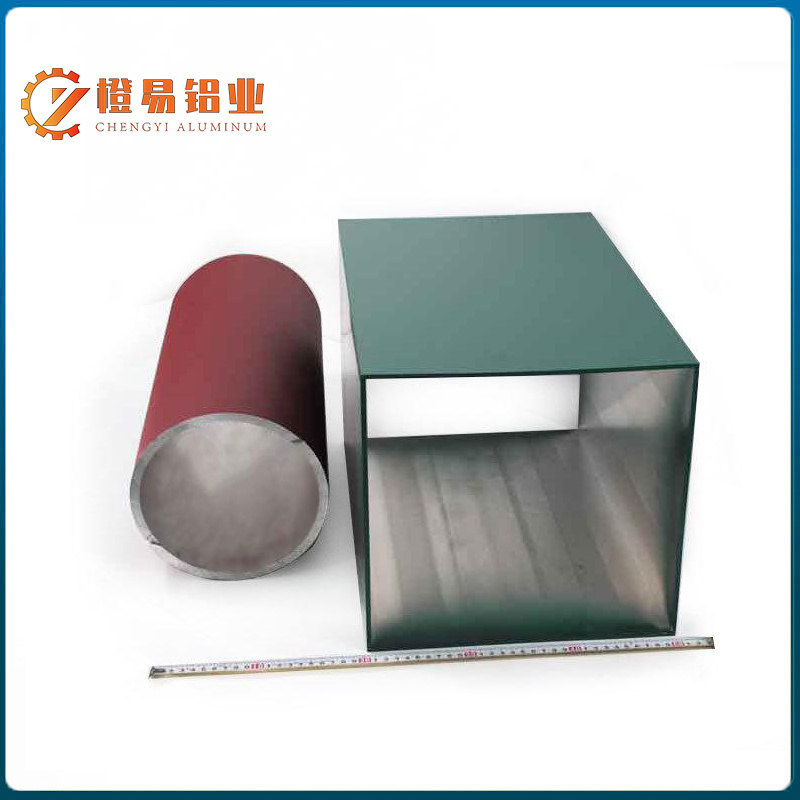 Sprayed seamless aluminum alloy round and square tubes with large wall thickness