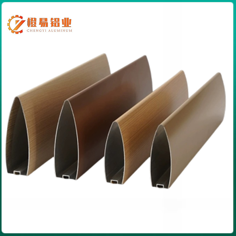 Bullet-shaped Aluminum Square Tube