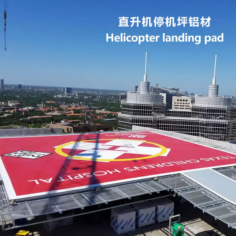 Aluminum Profiles for Helipads