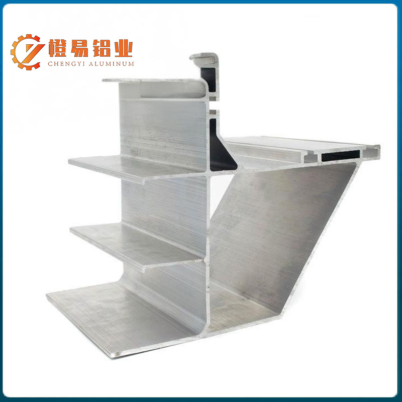Extruded and custom-molded aluminum profiles for automotive parts