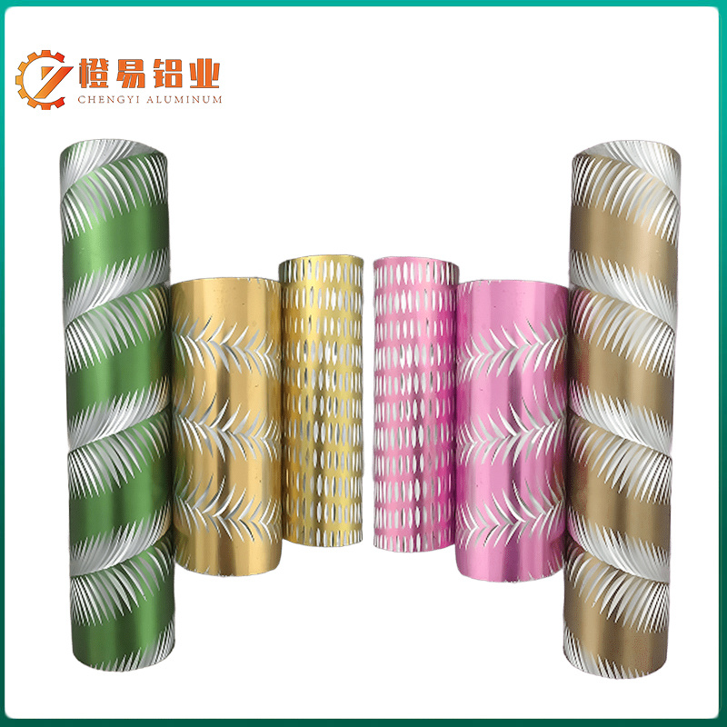 Carved Aluminum Round Tube