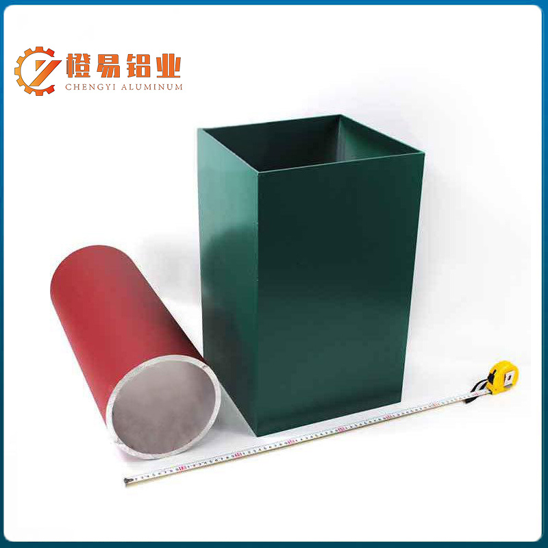 Sprayed seamless aluminum alloy round and square tubes with large wall thickness
