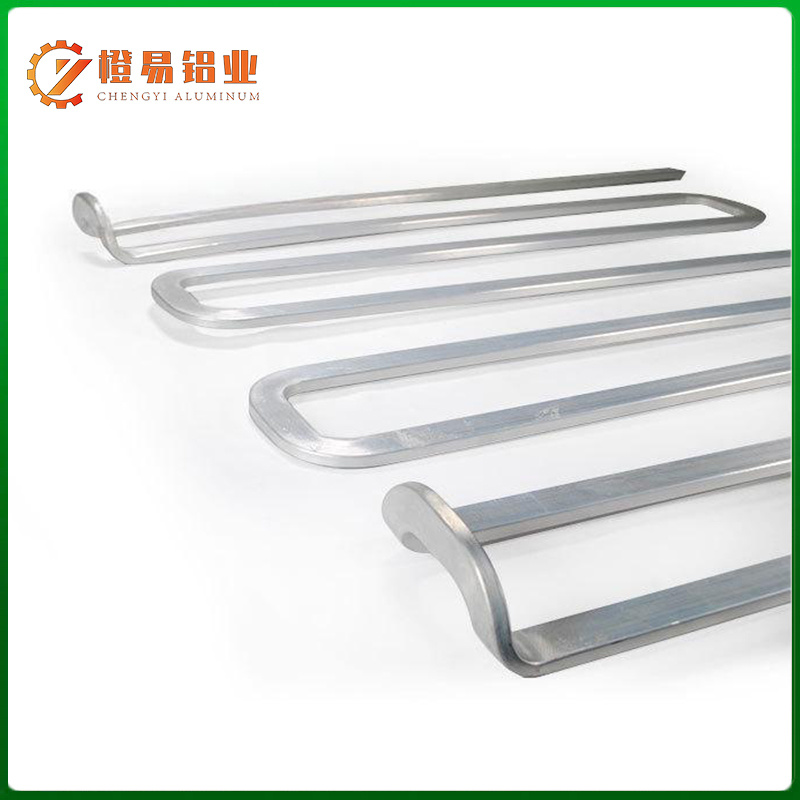Custom bending and mold opening of square tubes
