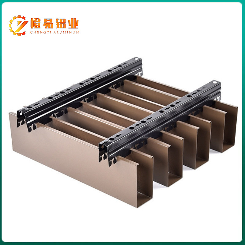 Wood Grain Aluminum Square Tube