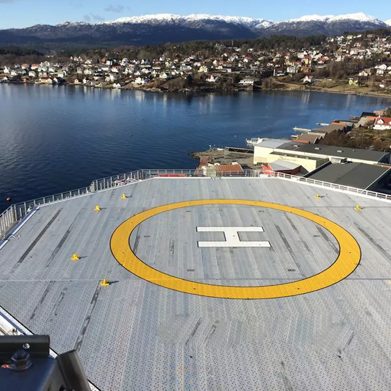 Aluminum Profiles for Helipads