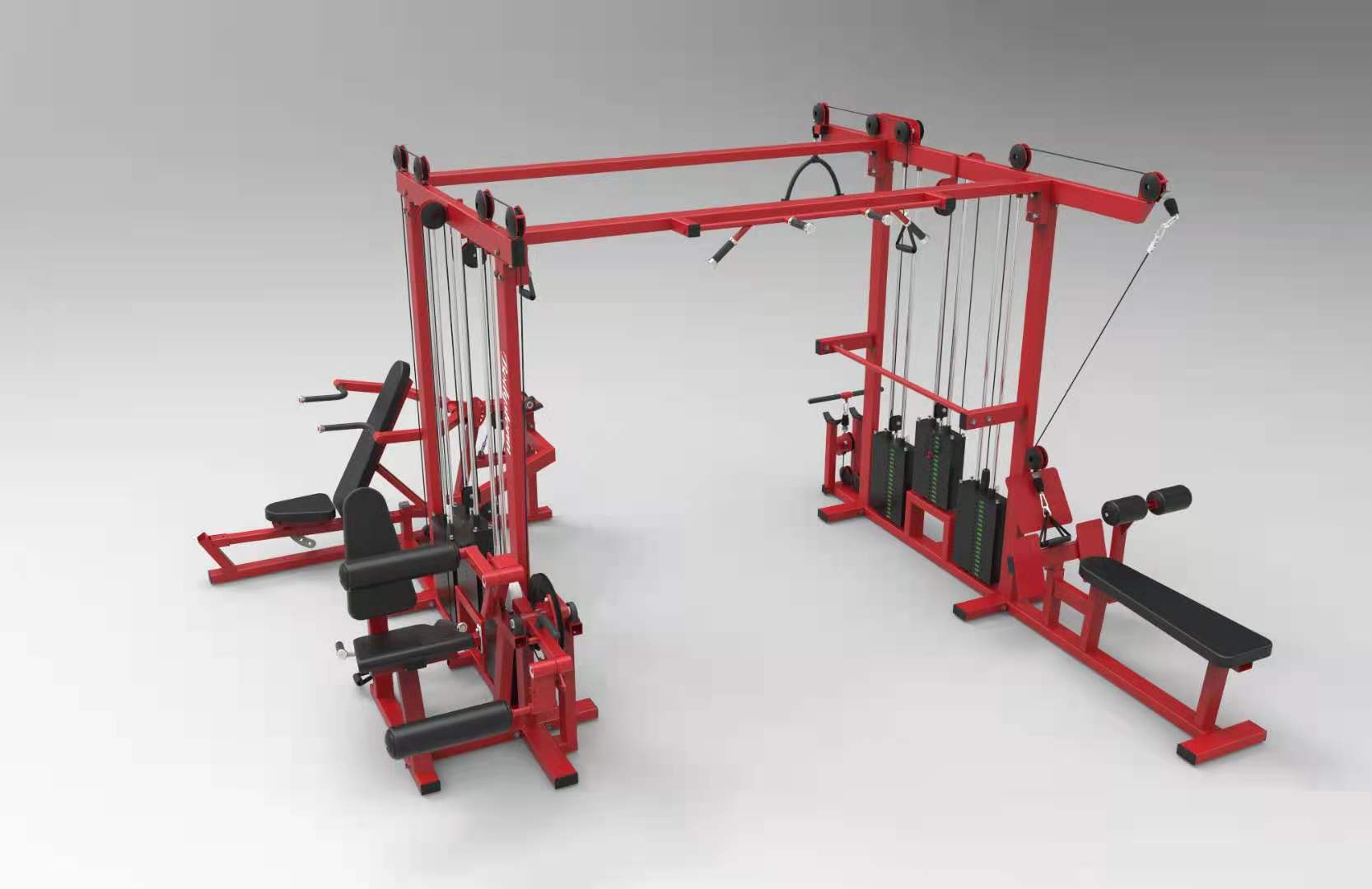 八方位综合训练器（490kg)方管