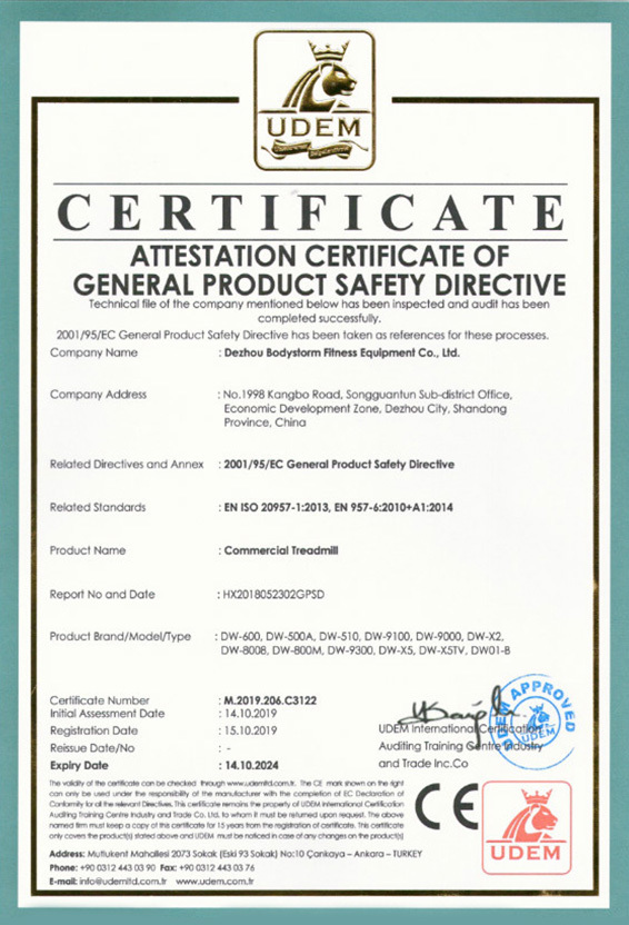 CE Certificate