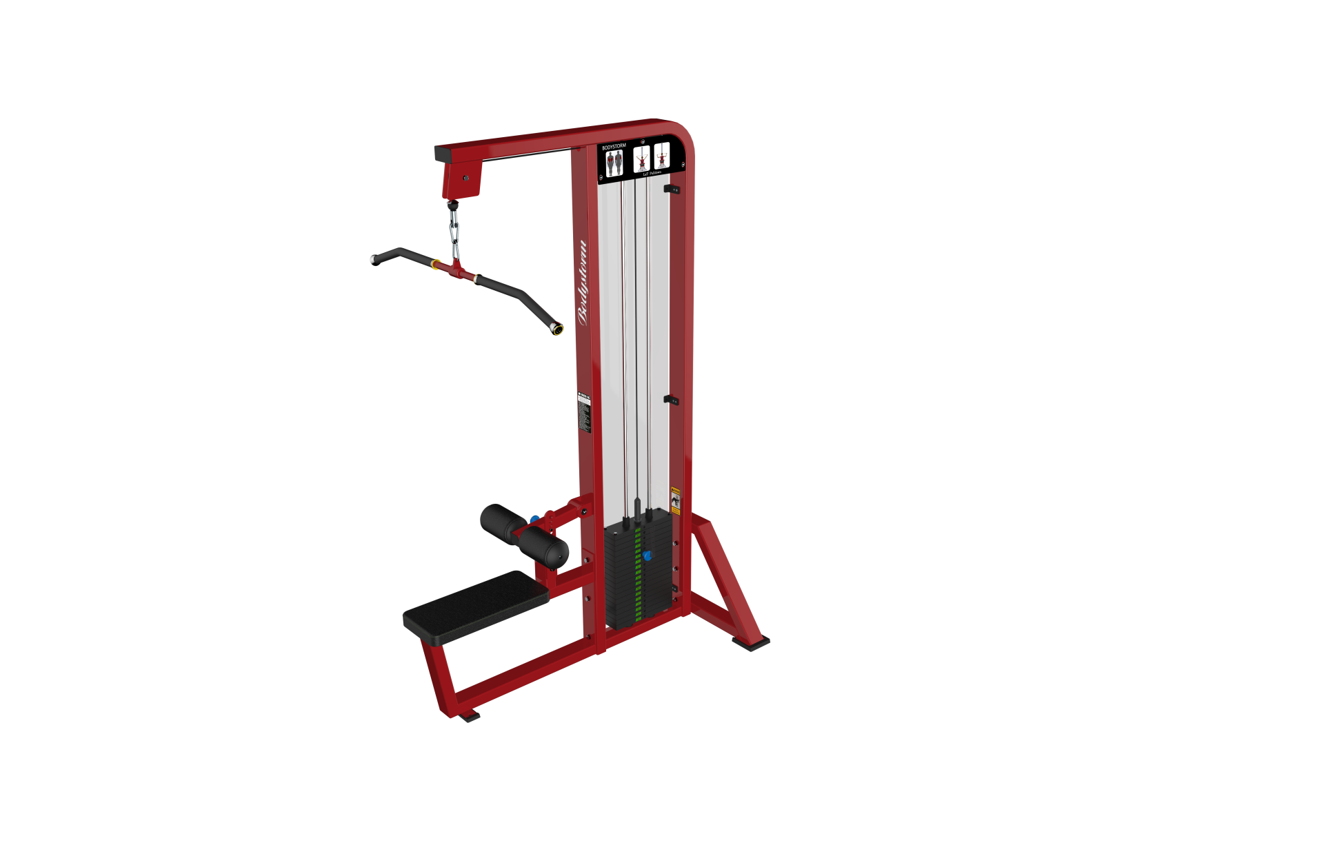 Lat Pulldown  gym fitness equipment machine