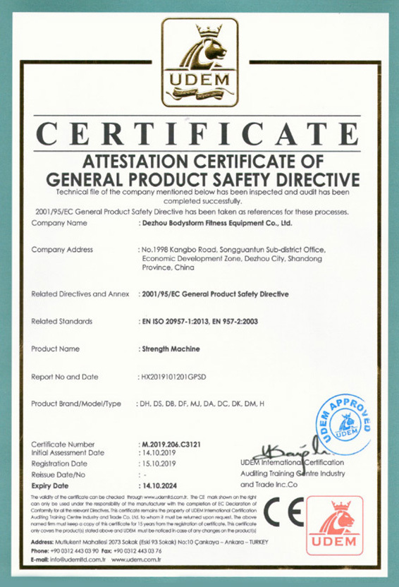 CE Certificate