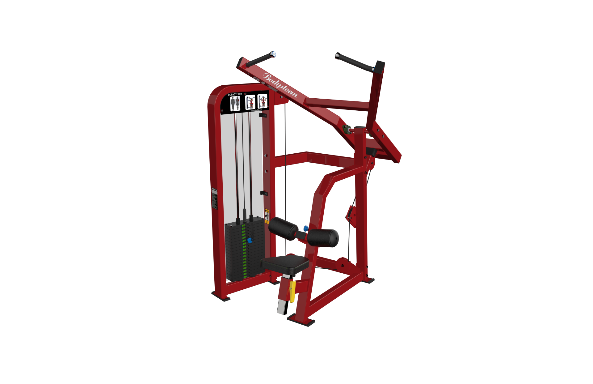 高拉力背肌训练器(固定式) （90kg）
