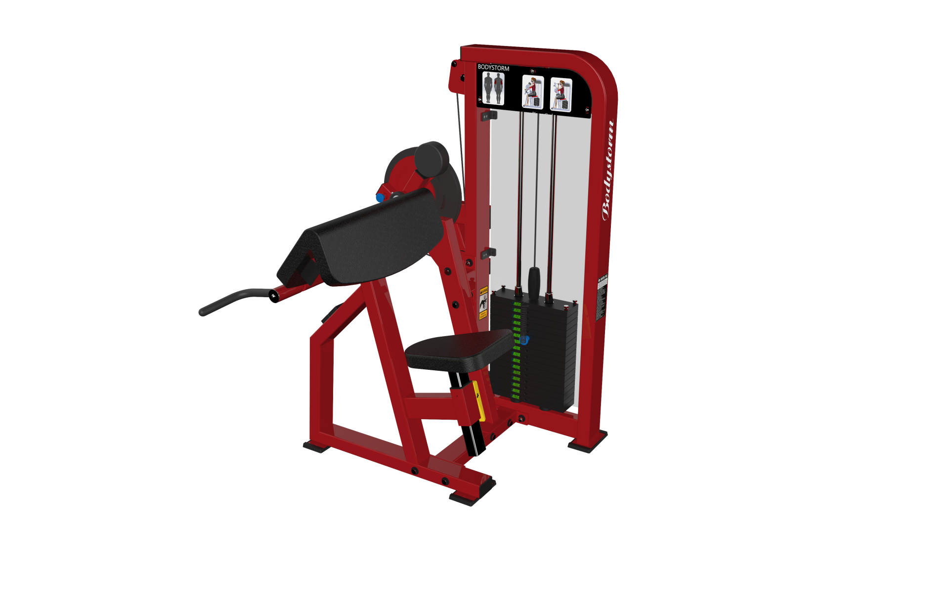 Biceps / Triceps gym fitness equipment machine