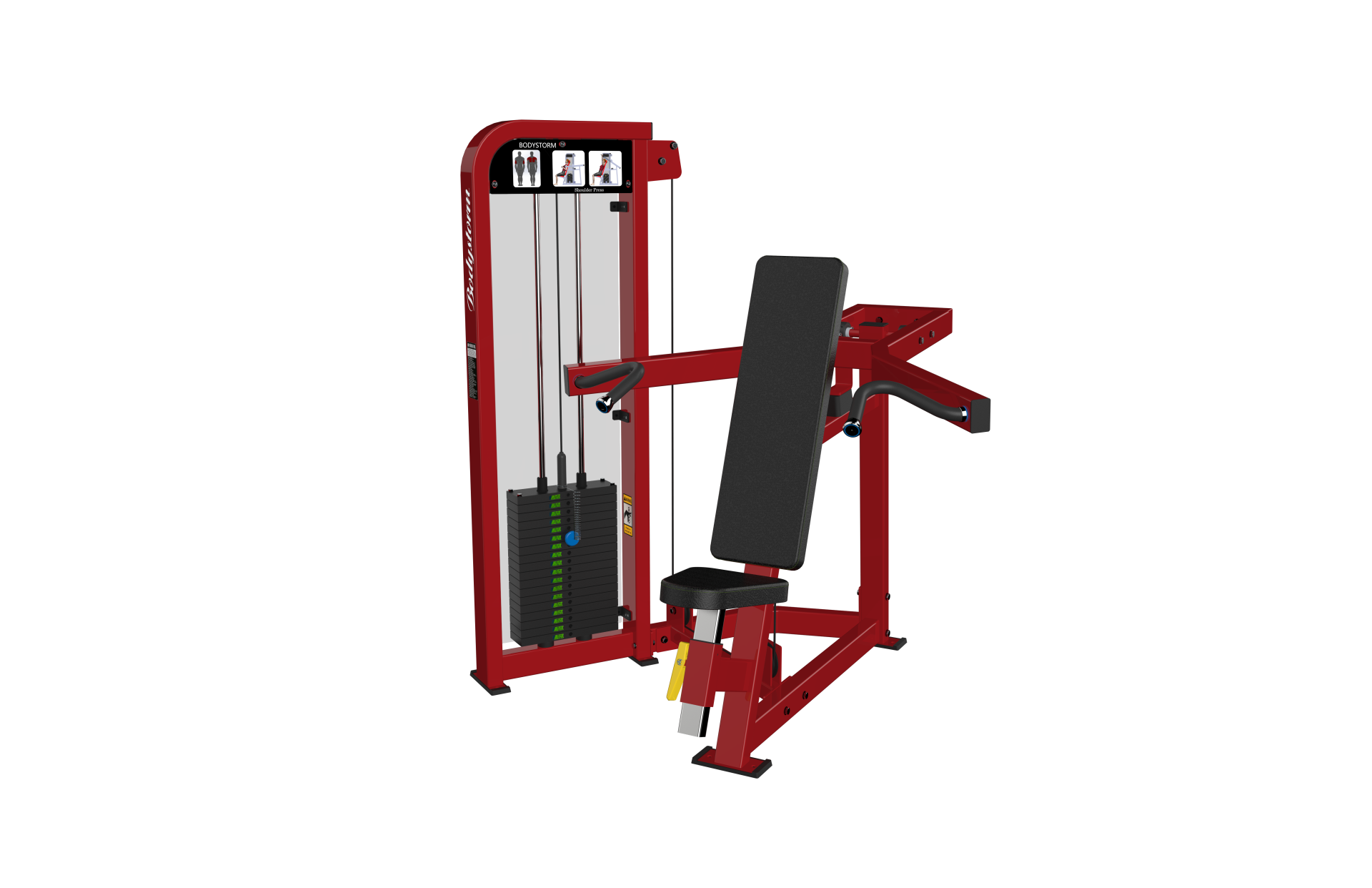 Shoulder Press gym fitness equipment machine